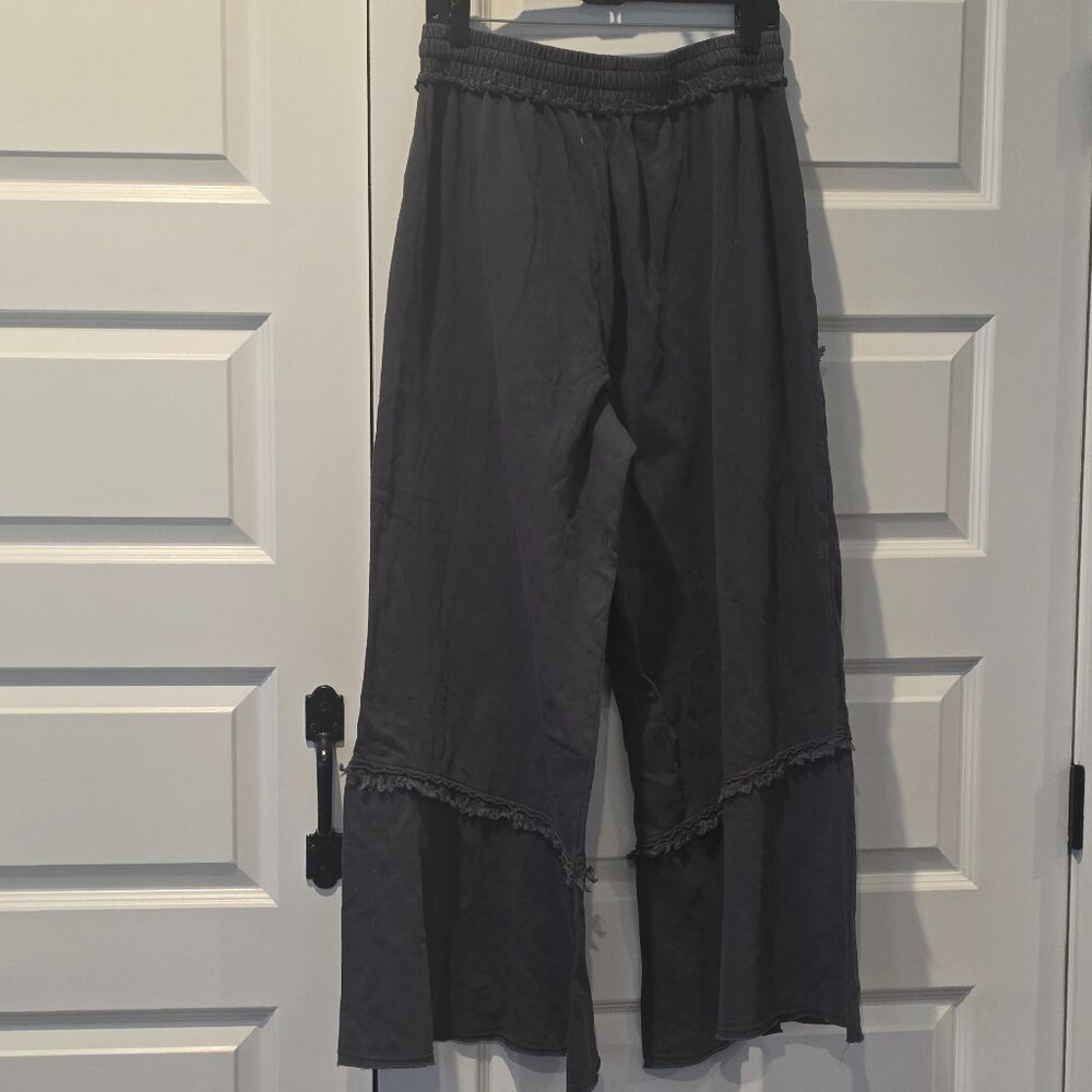 NWT: Easel Mineral Wash Wide Leg Pants - Picture 5 of 5
